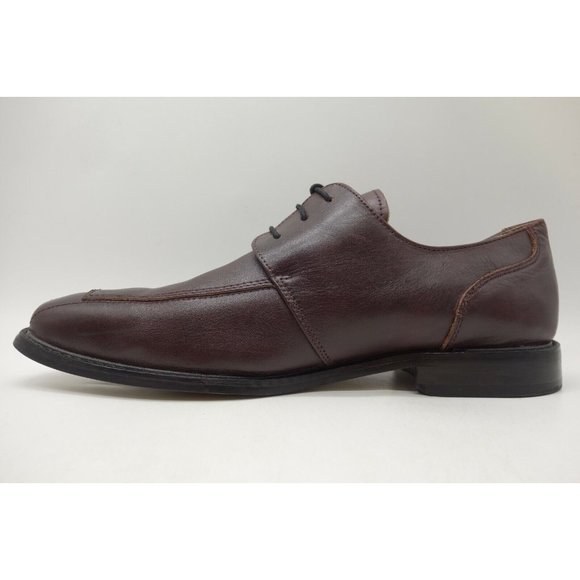 Florsheim Burgundy Dress Casual Split Toe Lace Up Oxfords Shoes Men\'s 12 D main image 7